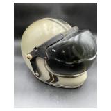 Full Face Motorcycle Helmet Bubble Shield Vintage