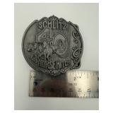 1975 Schlitz 40 Horse Hitch Belt Buckle