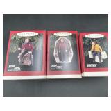 Hallmark Keepsake Star Trek Figure Ornaments (3)