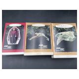 Hallmark Keepsake Star Trek TNG Ornaments (3)