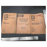 Caterpillar D8H Tractor Bulldozer Parts Books (3)