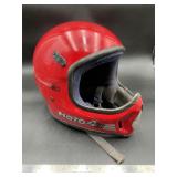 Bell Moto-4 Motocross Helmet Red Full Face