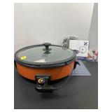 Zakarian 14-Inch Rapid Electric Skillet