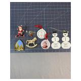 Christmas & Snowman Ornament Collection