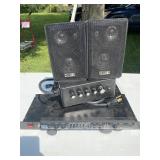 Samson DA80 Monitor System & KLH Speakers