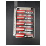 Wilson 1200 LT Golf Balls - 5 Sleeves
