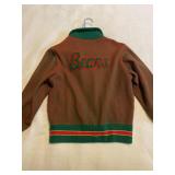 Sand-Knit Bears Chenille Patch Knit Jacket 35'