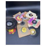 Assorted 45 RPM Records - Decca Mercury Atco