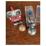 Pfaff Sewing Oil Can Metal Oilers & Thimble Lot