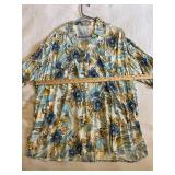 New Millennium Hibiscus Aloha Shirt XXL