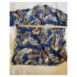 Hilo Hattie Scenic Aloha Shirt 2XL