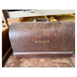 Antique Singer Bentwood Sewing Machine Case Cover