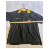 Bowl-O-Rama Flaming Pin Bowling Shirt