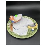 Bazaars Inc Fishing Chip & Dip Platter