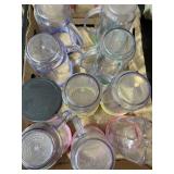 Assorted Insulated Plastic Travel Mugs