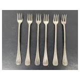 Vintage Warren S.P. Co. Silverplate Cocktail Forks