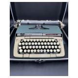 Smith-Corona Classic 12 Portable Typewriter & Case
