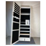 Amezie Mirrored Wall Jewelry Armoire
