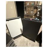 2pc Quartet & Skilcraft Folding Display Easels