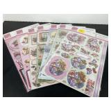 Docrafts Anita's Foiled Decoupage Sheets