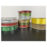 Holiday & Metallic Craft Ribbon Spools