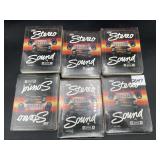 GM 1981 'Stereo Sound' Cassette Tapes (6)