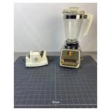 Vintage Sunbeam Blender & Dormeyer Sharpener