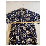 Hilo Hattie Domino's Pizza Aloha Shirt 2XL