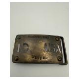 Ben Bennett ID USA 1776 Belt Buckle