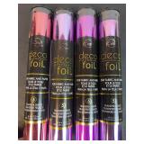 iCraft Deco Foil Transfer Sheets - 4 Rolls