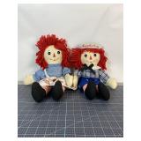 Raggedy Ann & Andy Cloth Dolls