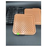3 Bacon Crisper & Grill Trays