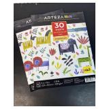 2 Arteza Kids 9x12 Watercolor Pads