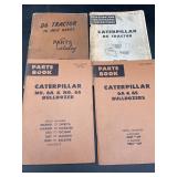 Caterpillar D6 & 6A/6S Bulldozer Parts Manuals