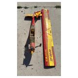 Yellow Red Aerobatic RC Model Airplane