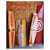 Assorted RC Airplane Wings & Tail Surfaces