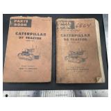 Caterpillar D8 D7 Power Shift Parts Books (2)