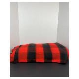 Red & Black Buffalo Plaid Blanket