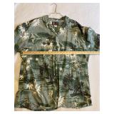 Alfi Fashions Hawaii Map Aloha Shirt 2XL