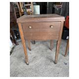 Vintage Improved Eldredge Rotary Sewing Cabinet