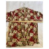 Krazy Kat Cotton Linen Aloha Shirt 2X