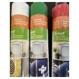 Cricut Window Cling Rolls - 3 Colors