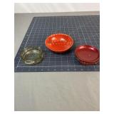 Sands Las Vegas & Ceramic Ashtray Trio