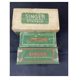 Singer Buttonholer & Vintage Attachments
