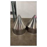 3 Stainless Conical Tank Shell Sections