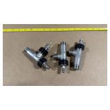 3 Carbonation T-Fittings w/ Carb Stones