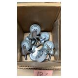 7 Mixed Swivel Casters w/ Brakes