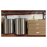 4 Blichmann 10-Gal G2 Kettle Shells w/ Lids