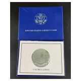 United States UNC Liberty Half Dollar Coin