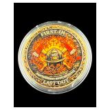 Fireman Challenge Coin